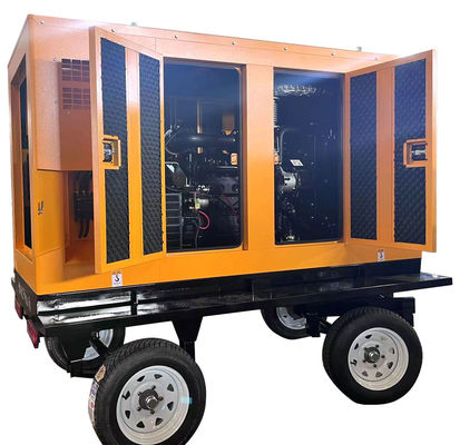 Générateur diesel pour remorque mobile de 125 KVA avec module en mer profonde et démarrage automatique