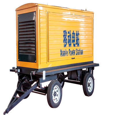 Générateur diesel portable de 100 kW avec filtre à air et boîtier insonorisé
