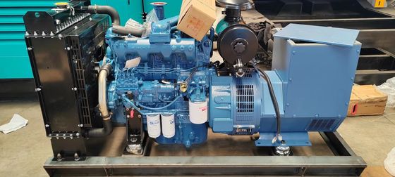 Générateur diesel refroidi à l'eau de 50 kW avec certification ISO9001 et commutateur automatique
