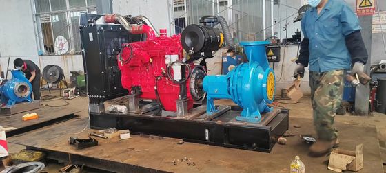 Unité de pompe à eau Kangmingsi 200KW Générateur diesel avec boîtier attenué par le son et filtre à air ISO9001
