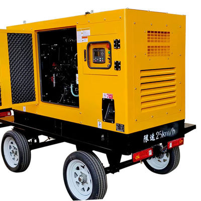37Générateur diesel à boîte silencieuse pour remorque mobile de 0,5 KVA pour alimentation électrique d'urgence portable