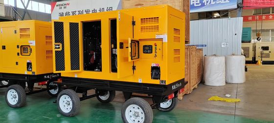 Générateur mobile silencieux de 100 KVA Dongfeng Kangmingsi avec un alternateur de marathon