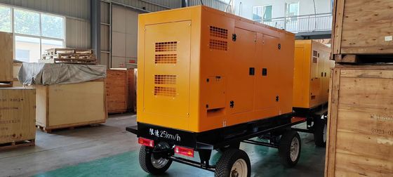 Générateur mobile silencieux de 100 KVA Dongfeng Kangmingsi avec un alternateur de marathon