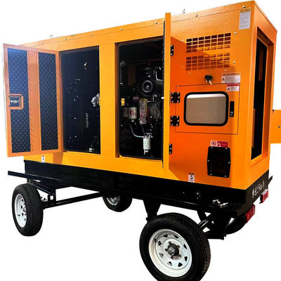 Générateur diesel pour remorque mobile de 125 KVA avec module en mer profonde et démarrage automatique