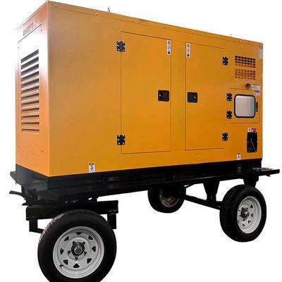 Générateur diesel pour remorque mobile de 125 KVA avec module en mer profonde et démarrage automatique