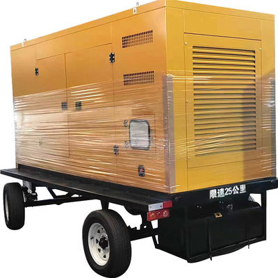 500KVA WEICHAI Mobile voiture silencieux générateur de haut-parleur 400KW de secours alimentation d'urgence système de démarrage automatique