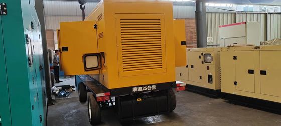 500KVA WEICHAI Mobile voiture silencieux générateur de haut-parleur 400KW de secours alimentation d'urgence système de démarrage automatique