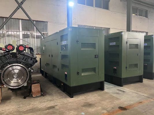 Guangxi Yuchai 375KVA haut-parleur silencieux générateur diesel avec système de refroidissement à l'eau