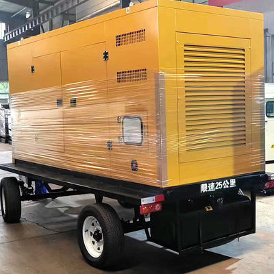 Weichai 400KW Trailer Rainproof Canopy Générateur Diesel mis en place pour et certifié ISO9001
