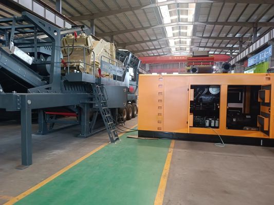 1500 tours par minute 600 kW auto-démarrage du générateur de type mobile Cummins pour une grande alimentation de secours