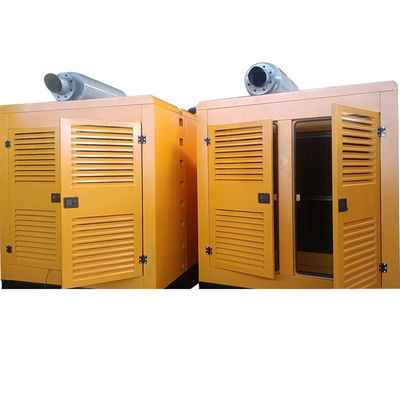 Un groupe électrogène Kangmingsi de 600 kW avec boîte à sons insonorisée et moteur à injection de direction