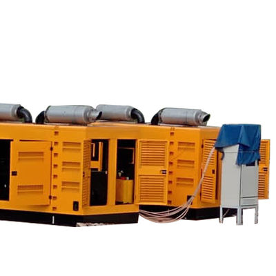 Un groupe électrogène Kangmingsi de 600 kW avec boîte à sons insonorisée et moteur à injection de direction