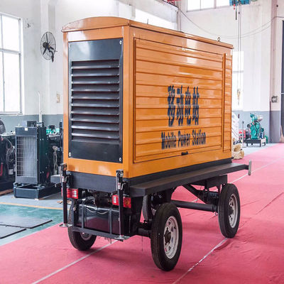 Générateur diesel portable de 100 kW avec filtre à air et boîtier insonorisé