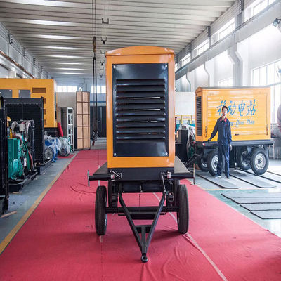 Générateur diesel portable de 100 kW avec filtre à air et boîtier insonorisé