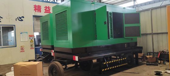 1800 RPM Demande du client 500KVA Weichai Mobile Trailer générateur de haut-parleur silencieux