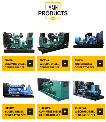 30 kW Weichai Rui Power Générateur Diesel Avec Box silencieux