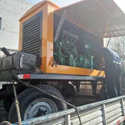 200 kW Weichai générateur diesel ensemble remorque avec moteur de cuivre pur et système de refroidissement à l'eau
