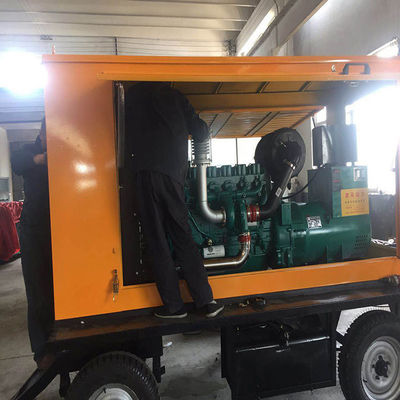 200 kW Weichai générateur diesel ensemble remorque avec moteur de cuivre pur et système de refroidissement à l'eau