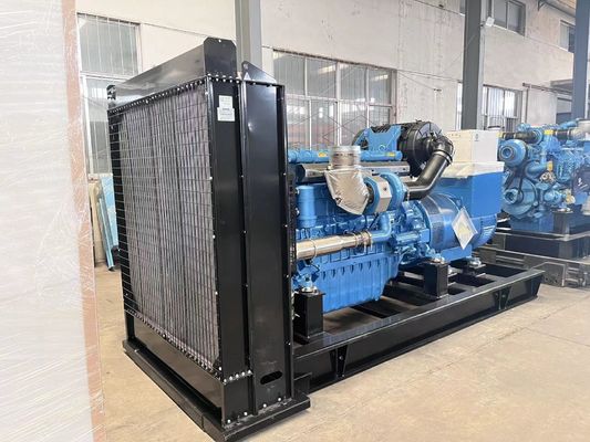 500 kW Weichai générateur diesel ensemble démarrage automatique rack ouvert type d'alimentation de secours
