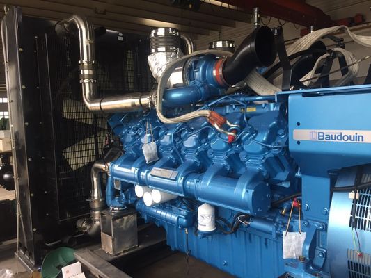 L' alimentation de secours de l' école de grande taille 1000KW Weichai Boduan générateur diesel ensemble