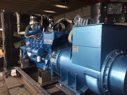 L' alimentation de secours de l' école de grande taille 1000KW Weichai Boduan générateur diesel ensemble