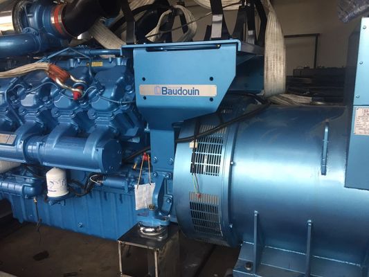 L' alimentation de secours de l' école de grande taille 1000KW Weichai Boduan générateur diesel ensemble