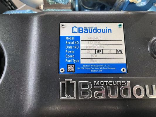 Générateur diesel de 32 kW Weichai Boduan Réservoir d'alimentation d'urgence avec auto et air