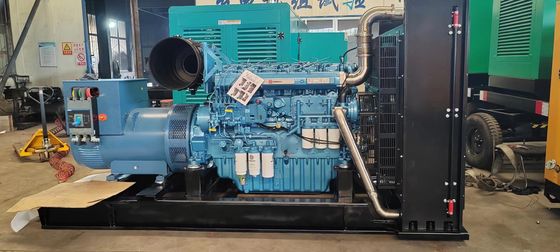 400V 1500RPM 550KW Weichai générateur diesel ensemble pour l'alimentation d'urgence à grande échelle
