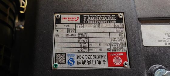 Alternateur de marathon 75KW Weichai silencieux générateur de haut-parleur pour l'alimentation de secours